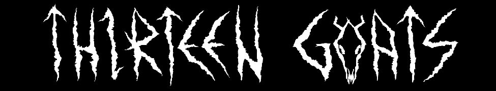 Thirteen Goats logo